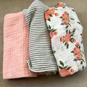Muslin swaddle set (3 pack)